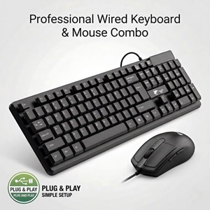 Wired Gaming Keyboard and Mouse Combo